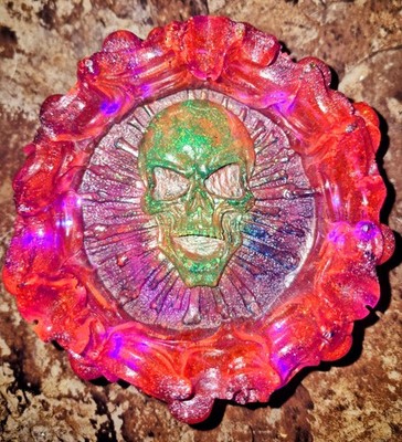 Skull Ashtray With Lights