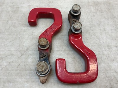 Jeep JT Gladiator OEM Rubicon Red Rear Tow Hooks 2020-2023 060935