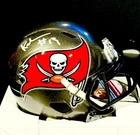 Keyshawn Johnson Signed Mini Helmet Tampa Bay Buccaneers WR Signed JSA COA