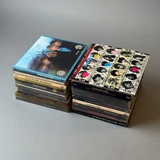 Box of Rolling Stones CDs — Exile on Main Street, Sticky Fingers, Some Girls