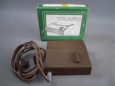 Trafo Modelleisenbahn NAG F2 OVP Eisenbahn Modellbau  220V/0,6A  Transformator !