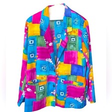GW by Graff Vintage Multicolored Blazer