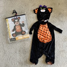 Infant Toddler Mini Meow Cat Halloween Costume 0-6mos XS
