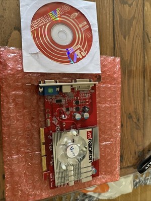 ATI RADEON 9550 ATI-9550-GRAPHIC GRAPHICS CARD — Never Even Used | eBay