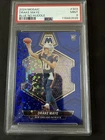 2024 Panini Mosaic Drake Maye RC No Huddle Blue Prizm 54/75  #303 PSA 9