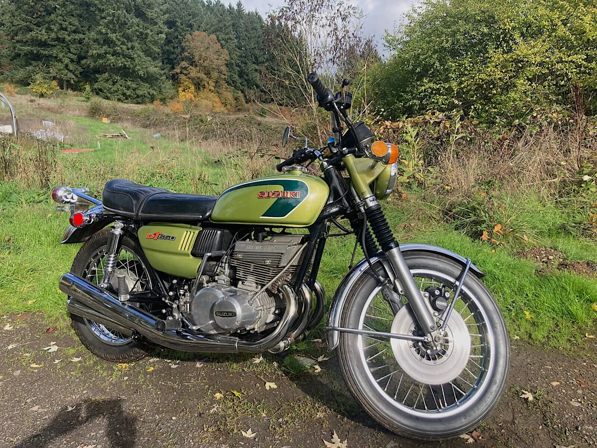 Time-Warp Suzuki GT550 Indy Preserved Since '78
