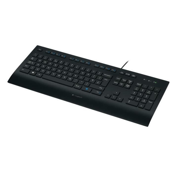 Clavier USB Logitech K280E pour taper sans bruit | Solution fatigue poignet