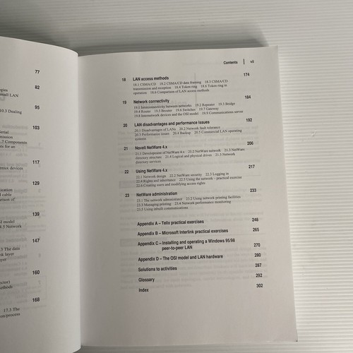 Data Communications and Networking Book: Manual: Rare! - Free Post - Gary Cooke - 第 15/15 張圖片