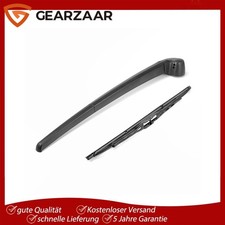 Scheibenwischer Hinten Set Geeignet für Audi A3 8P A4 B6 Avant 8E Schwarz Gummi