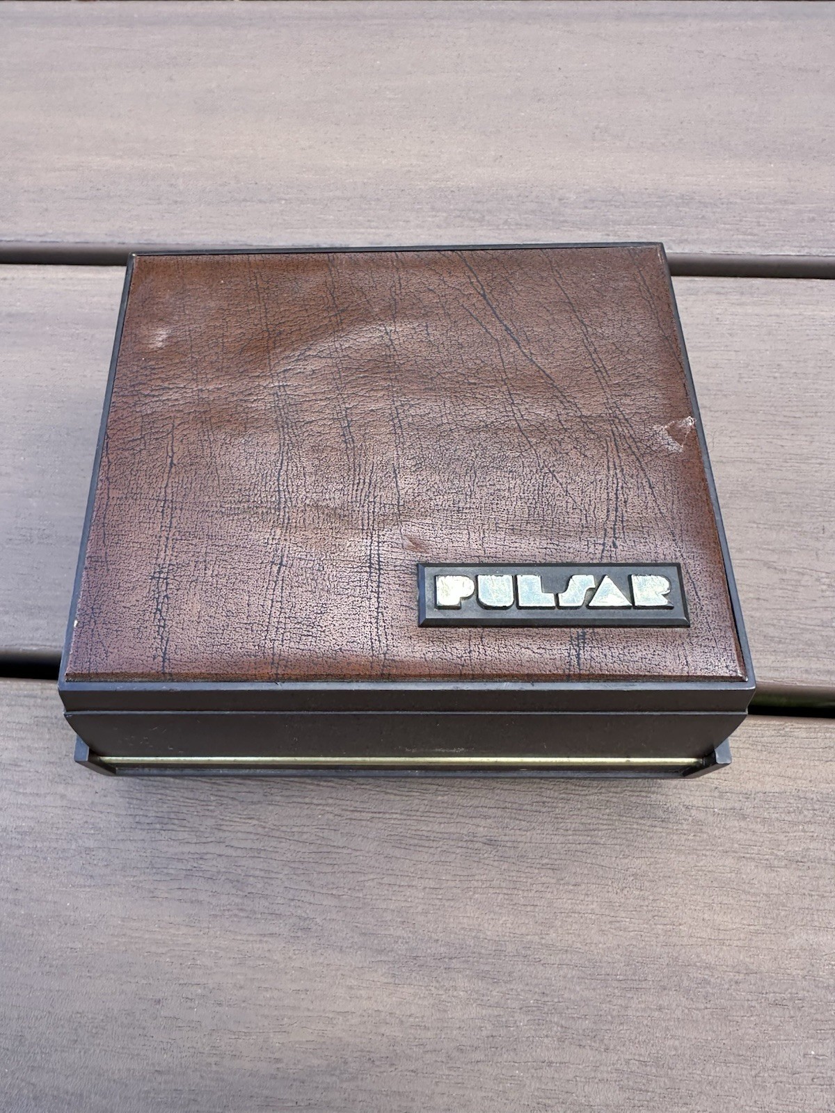 Vintage Pulsar P2 LED Watch 14K GF Time Computer *NEAR MINT W/BOX*