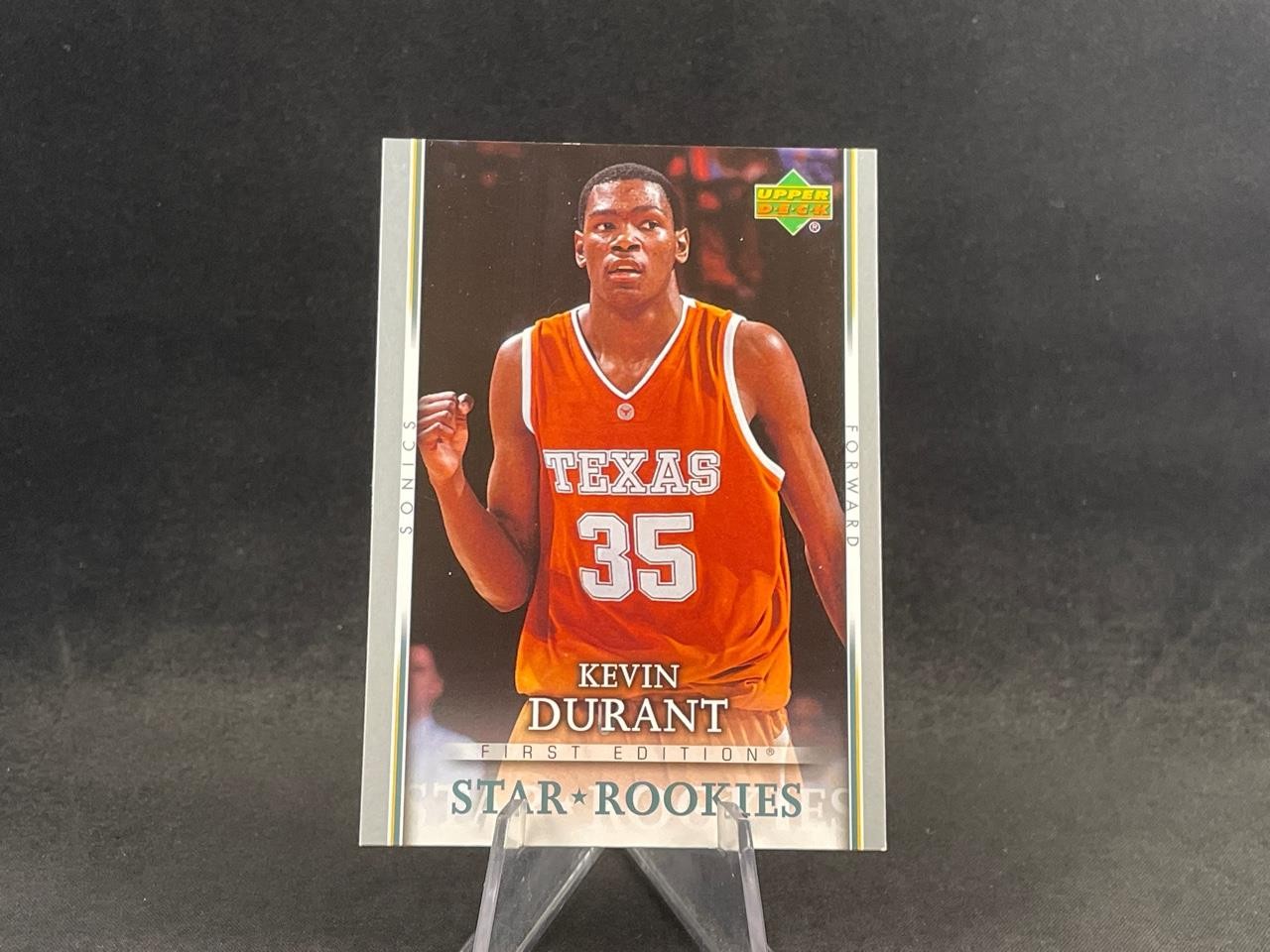 2007-08 UPPER DECK FIRST EDITION BASKETBALL KEVIN DURANT #202 STAR ROOKIES NETS