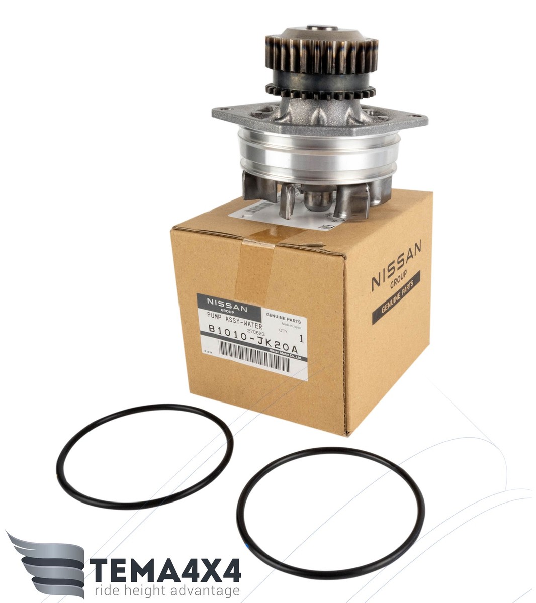 Genuine OEM Water Pump Kit for Nissan 370Z GT-R Infiniti G37 B1010