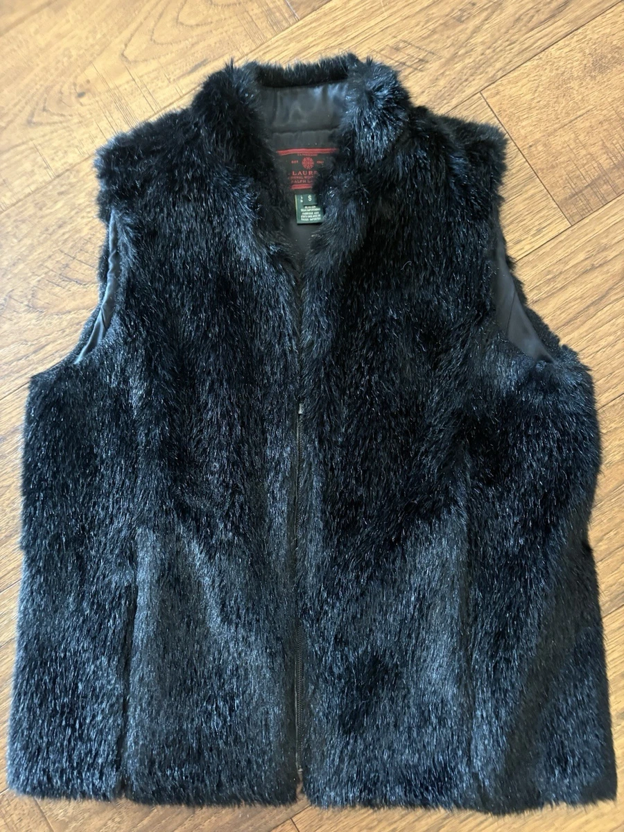 Lauren Ralph Lauren Faux Fur Outer Shell Vests for Women for