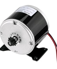 Small Brushed Permanent Magnet Electric Motor for E Scooter 24V 350W 3000RPM