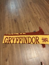Harry Potter Excellent Gryffindor Scarf Logo Crest Unisex Red Gold