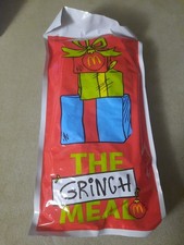 limited edition McDonalds Christmas 2025 Grinch socks Mystery Pack