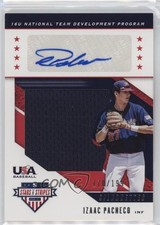 2019 Panini USA Baseball Stars & Stripes Jerseys 170/199 Izaac Pacheco Auto s3g