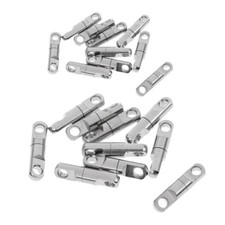 20 Pcs Kugellagerwirbel Edelstahl Geeignet für Salzwasser Hochseeangeln