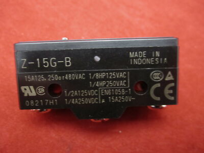 Omron Z-15G-B General Purpose Basic Switch 