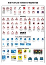 UK Road Signs Poster Guide Know Your Road Signs Pass Theory Test Simplified