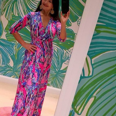 lilly pulitzer anni maxi dress