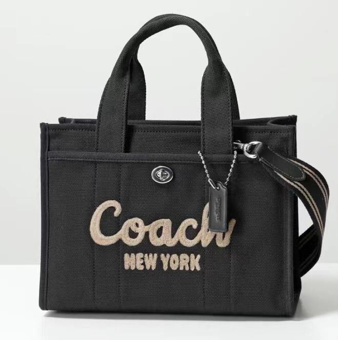 ★COACH★ Cargo Tote Bag34★Black★ NWT Coach Shoulder Bag CARGO TOTE 26 Cargo Tote CP164