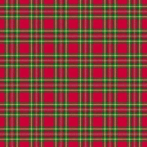 The Gift Wrap Company Timeless Tartan Christmas 10ft Jumbo Holiday Gift Wrap Rol