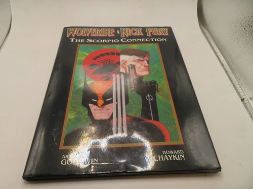 Wolverine & Nick Fury - The Scorpio Connection : 1989 : Vintage : HC : MARVEL
