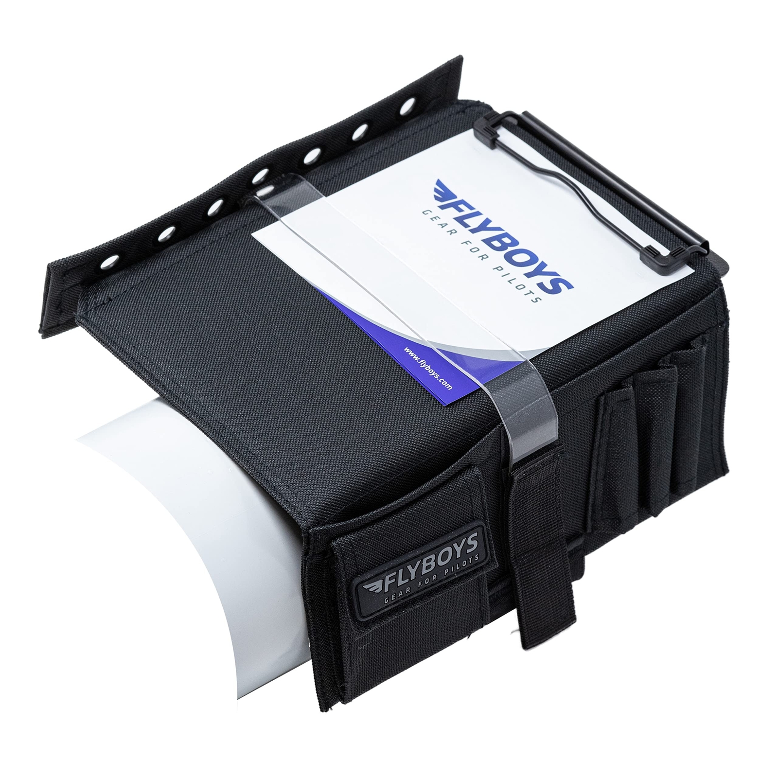 FLYBOYS Classic Kneeboard - Clipboard & Pen Holder - For Professional Pilots,...