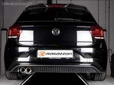 Ragazzon Komplettanlage ab Kat VW Polo 6 GTI Typ AW 2x80mm gerollt gerade