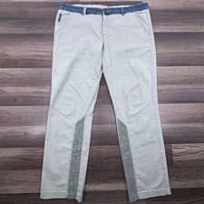 Pilcro And The Letterpress Pants Womens 32 Green Hyphen Anthropologie 38x29