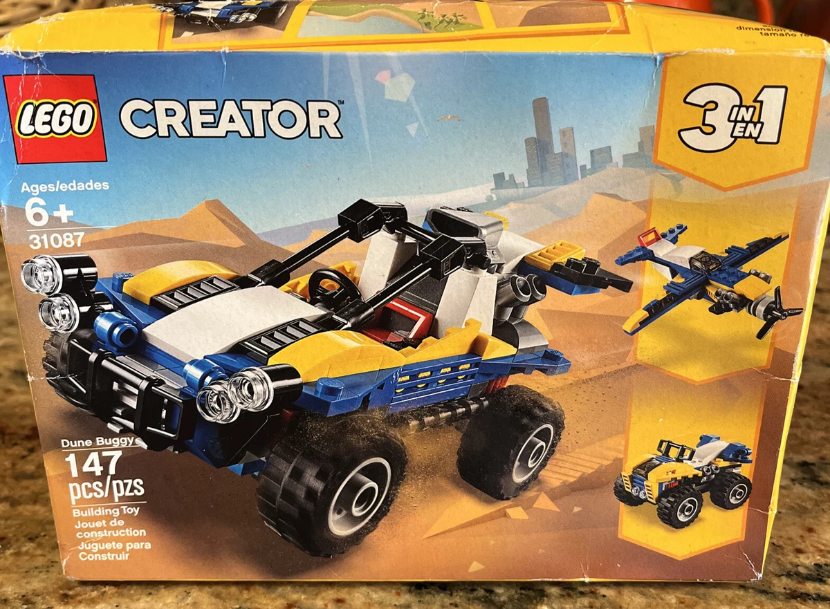 LEGO Creator 3 in 1 Dune Buggy 31087 147 pcs NEW Toy Car Building set Box Wear