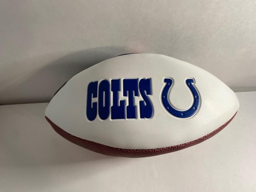 Adam Vinatieri NFL Indianapolis Colts Football Photo Ball The GOAT RARE - Picture 7 of 7