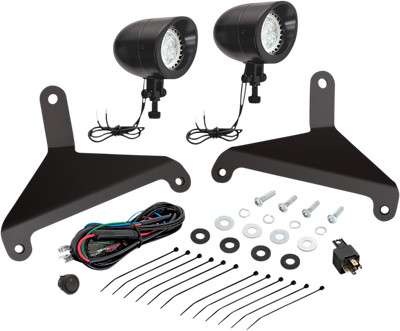 Show Chrome LED Mini Driving Light Kit 41-207BK