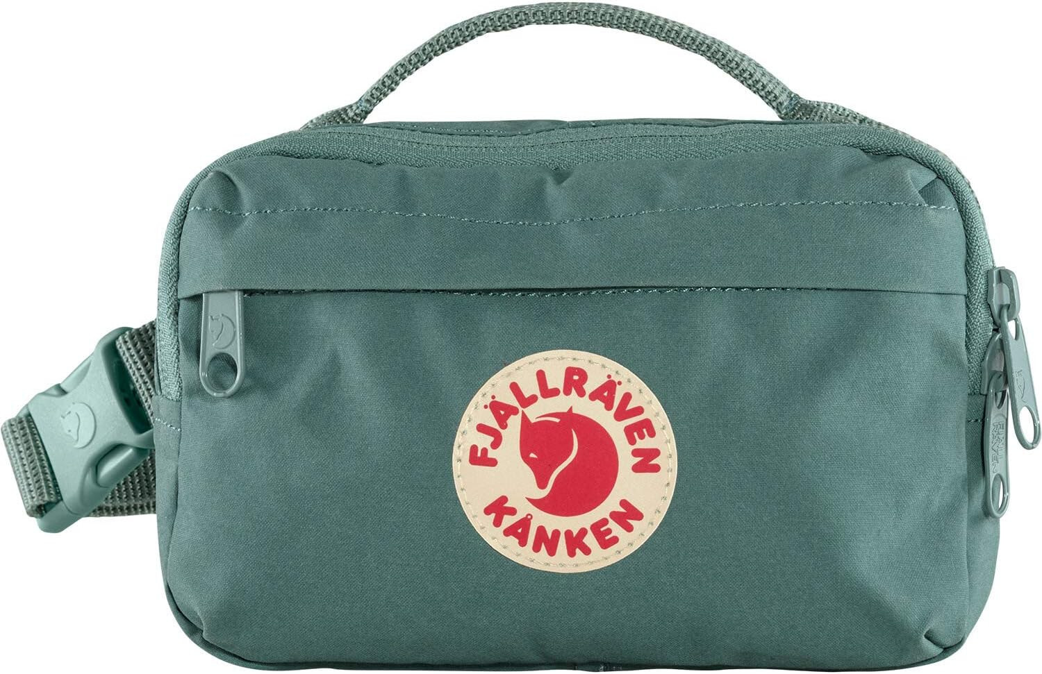Женская набедренная сумка Fjallraven Kanken Морозно-зеленая Один размер 8190₽