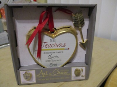 New View (The Best Teachers) Art A Gram Tabletop Display Or Ribbon For Hanging