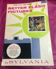 1960 Collectible Better Flash Pictures By Sylvania Pamphlet Book Vintage