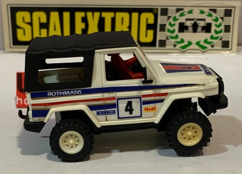 Slot Car Scx scalextric exin Sts 2201 Mercedes 280 Ge Tt 4x4 White - Picture 4 of 6