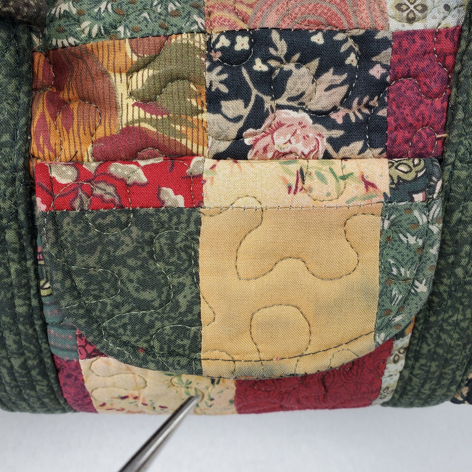 Donna Sharp Quilted Handbag Patchwork Shoulder Ba… - image 3