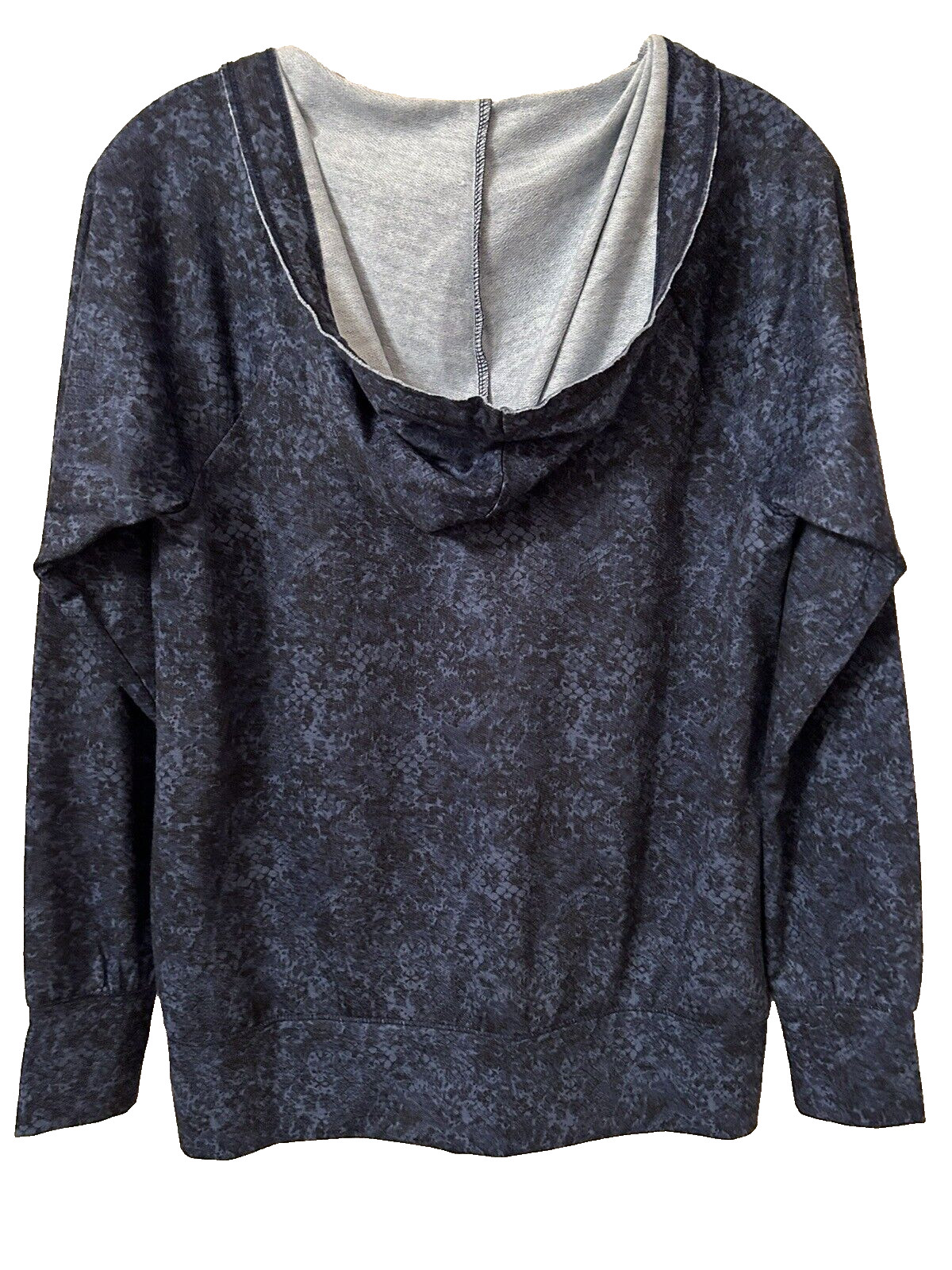 Ideology Women's Python Print Blue Top - Hoodie S… - image 2