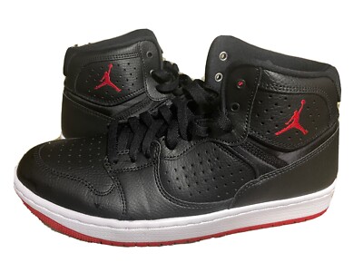 Size 9.5 - Jordan Access Black Gym Red