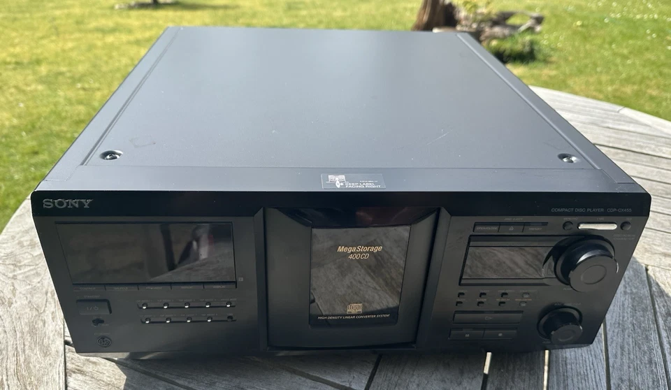 Sony CDP-CX455 CD Changer Player 400-Disc (also plays MP3 CDs) without Remote - Image 2 of 4