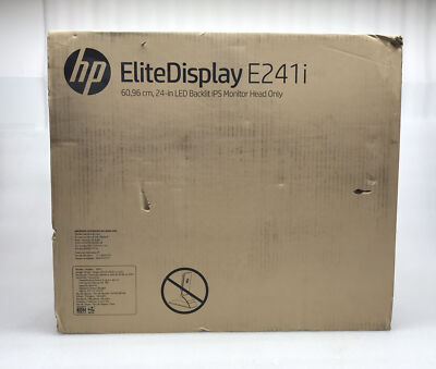 HP EliteDisplay E241i 60,96 cm, 24-in LED Backlit IPS Monitor Head Only New