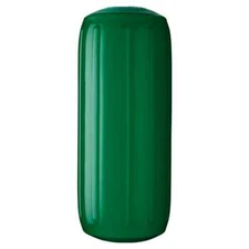 Polyform HTM-1 Forest Green Marine Ribbed Fender 6.3" Diam x 15.5" 38-923-343