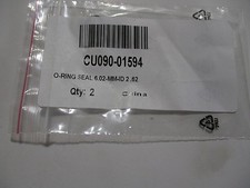 LOT OF 2 HP Indigo CU090-01594 O-RING SEAL 6.02MM-ID 2.62