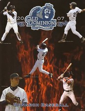 2007 Old Dominion Monarchs Baseball Media Guide Colonial Athletic Association