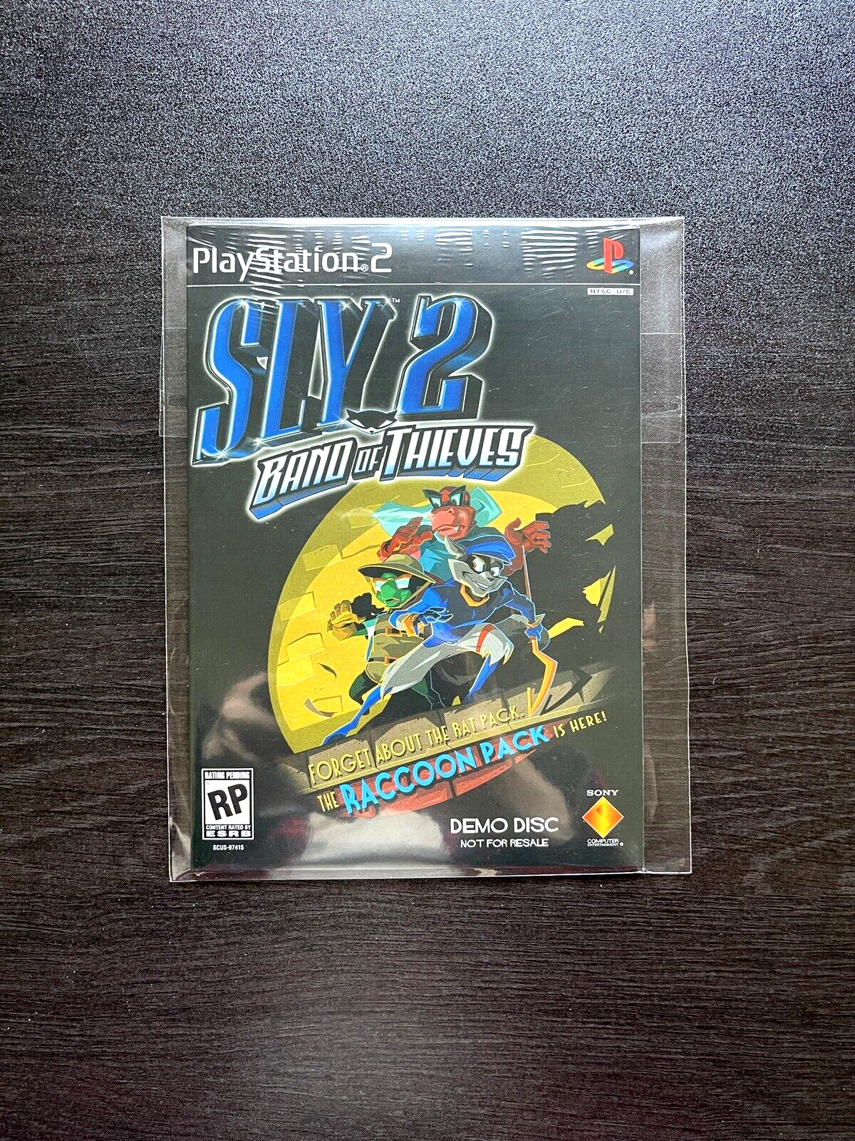 Went through my fathers PS2 Demos and came across this unopened Sly Cooper  demo disc from PlayStation Magazine #62. Pretty neat find! I loved this  game as a child so I had