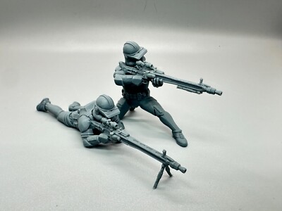 1/24 Scale Resin Star Wars Clone Snipers