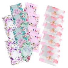 100 Pcs Candy Packaging Nougat Candy Packaging Bags Wrapper for Caramels Nougat