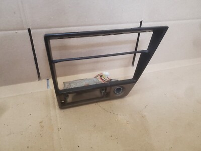 1987-1989 Nissan 300ZX VG30 Z31 Black and Tan Center Dash Bezel | eBay